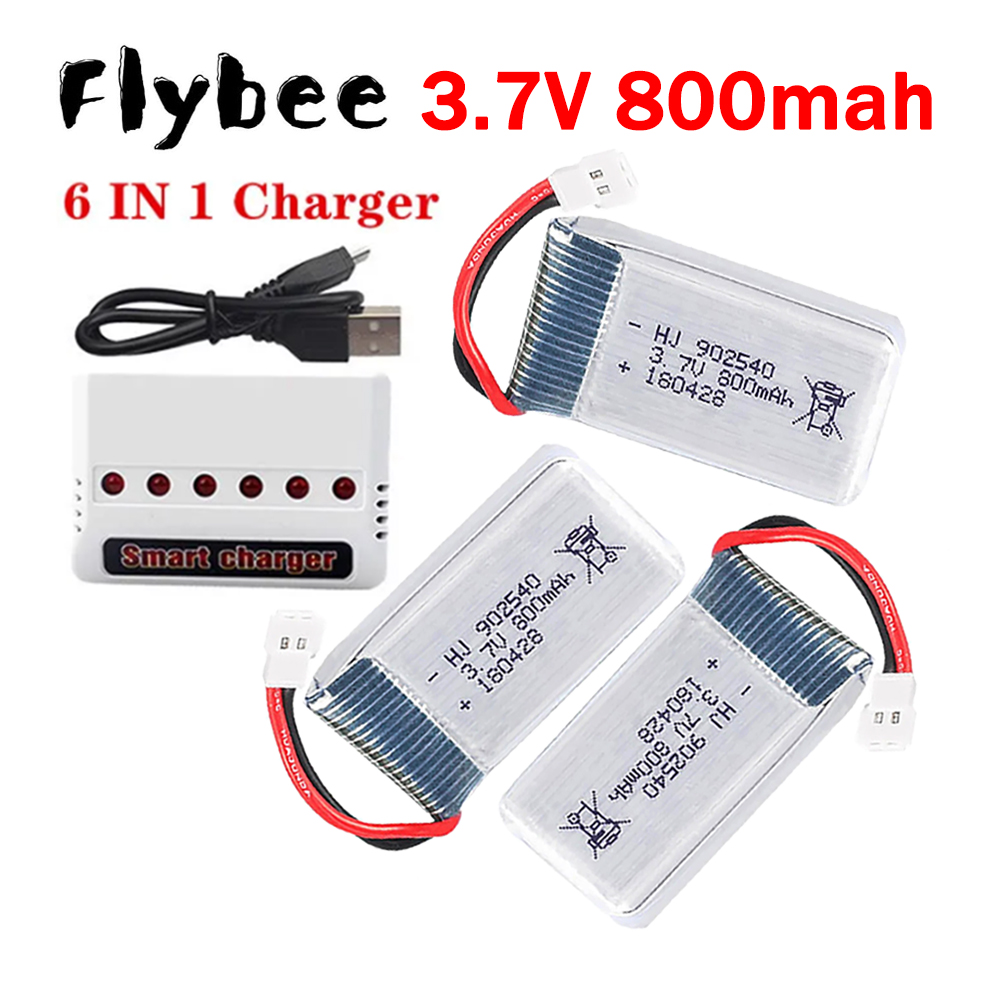 Drone Battery Charger - Akumulator Lipo MEW 800mAh 3.7V +