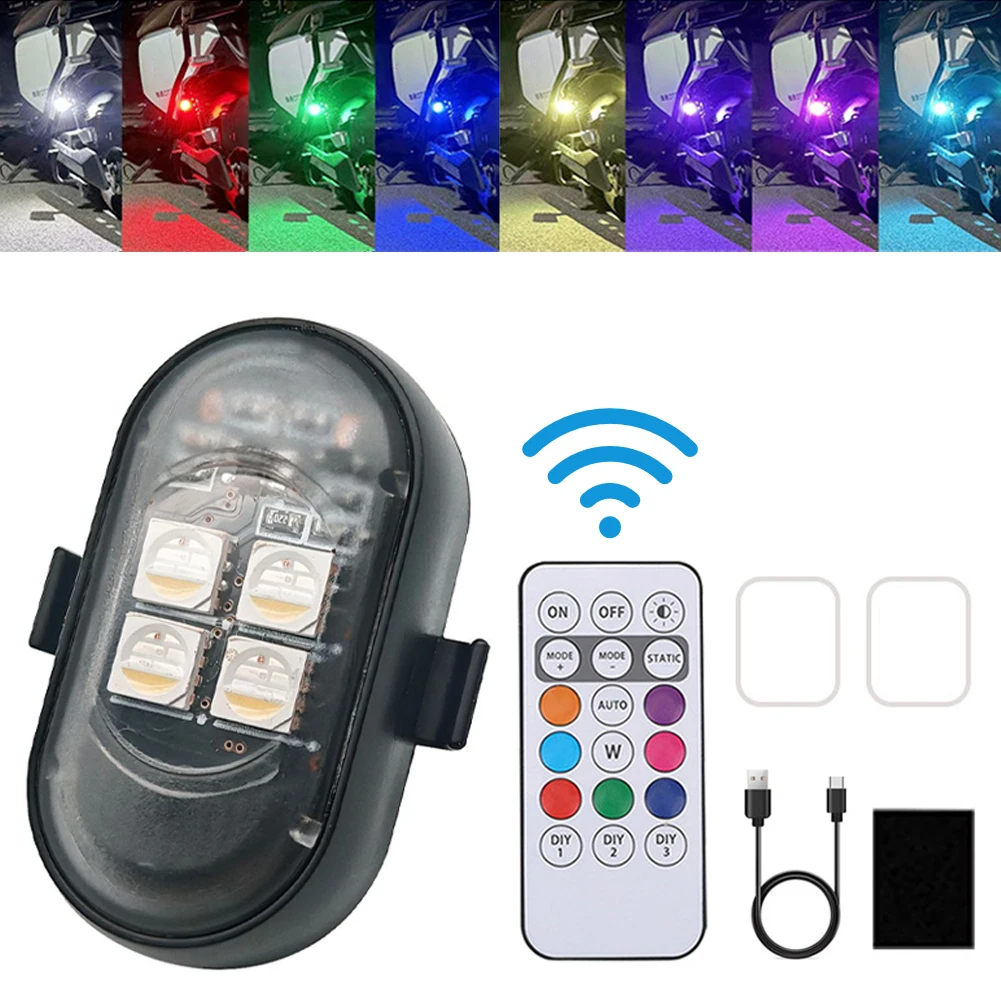 1-8 SZTUK Ładowalne przez USB  – Drone Strobe Light recenzja i cena