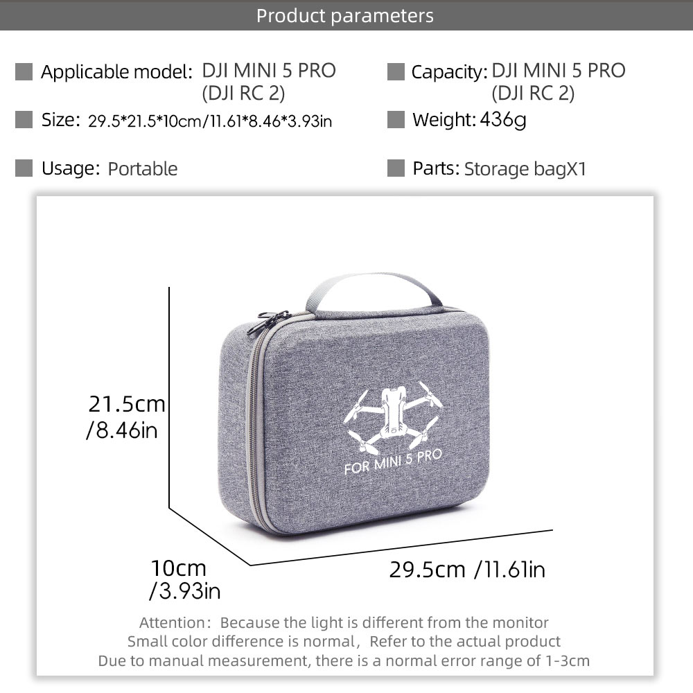 Torba transportowa do drona DJ – Drone Carrying Case recenzja i cena
