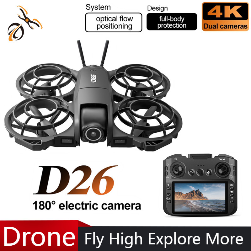 Dron D26 4K Aerial HD 180 °    – Drone Battery Adapter recenzja i cena