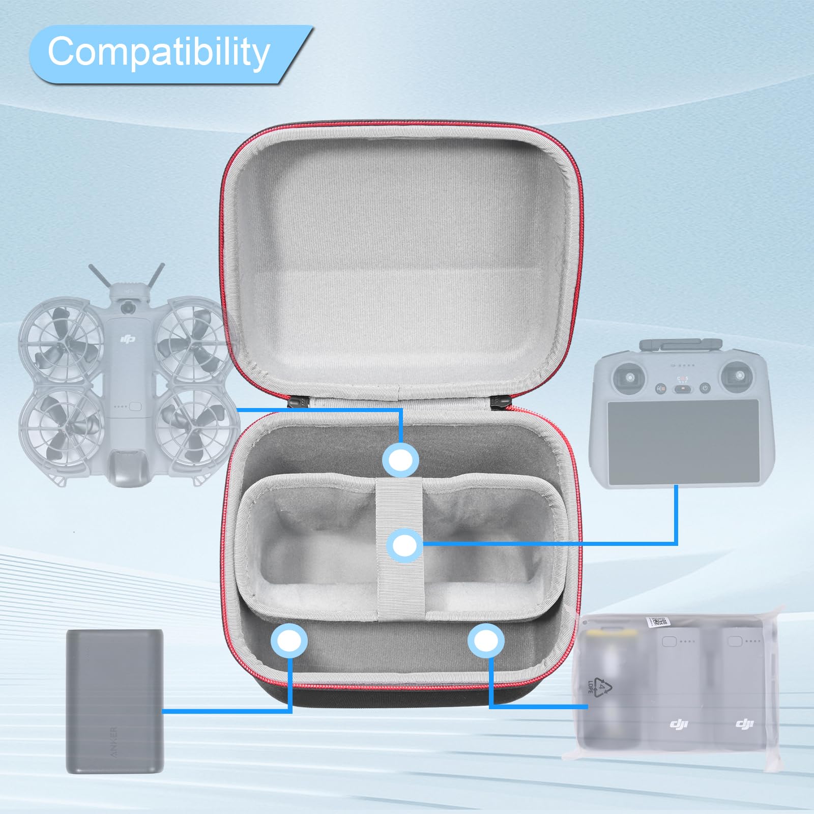 Przenośna torba na DJI Neo 2 F – Drone Charging Hub recenzja i cena