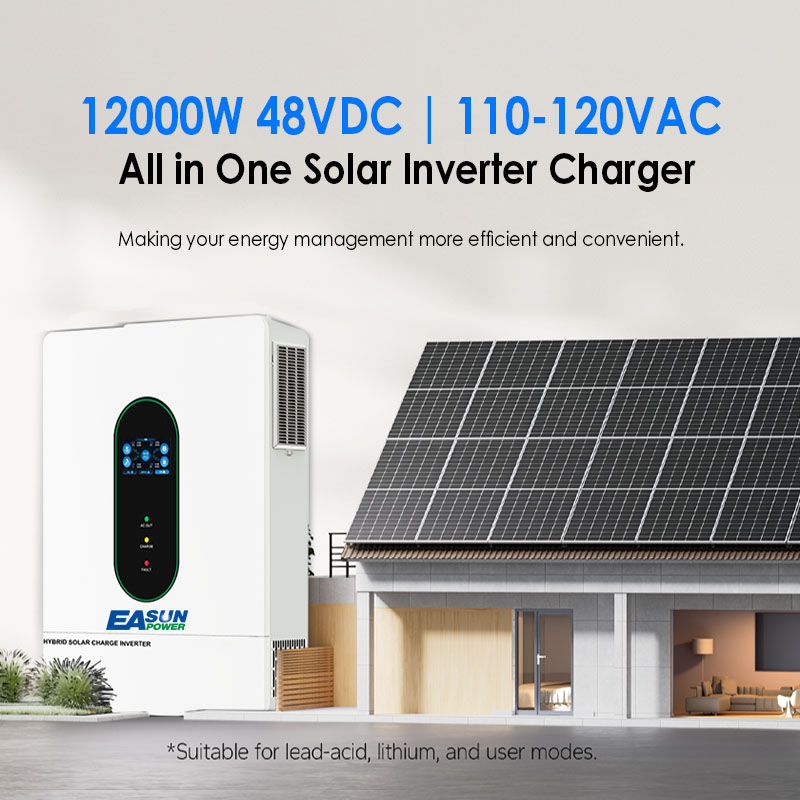 EASUN US 12KW 12000W Dwufazowy – Drone Solar Charger recenzja i cena