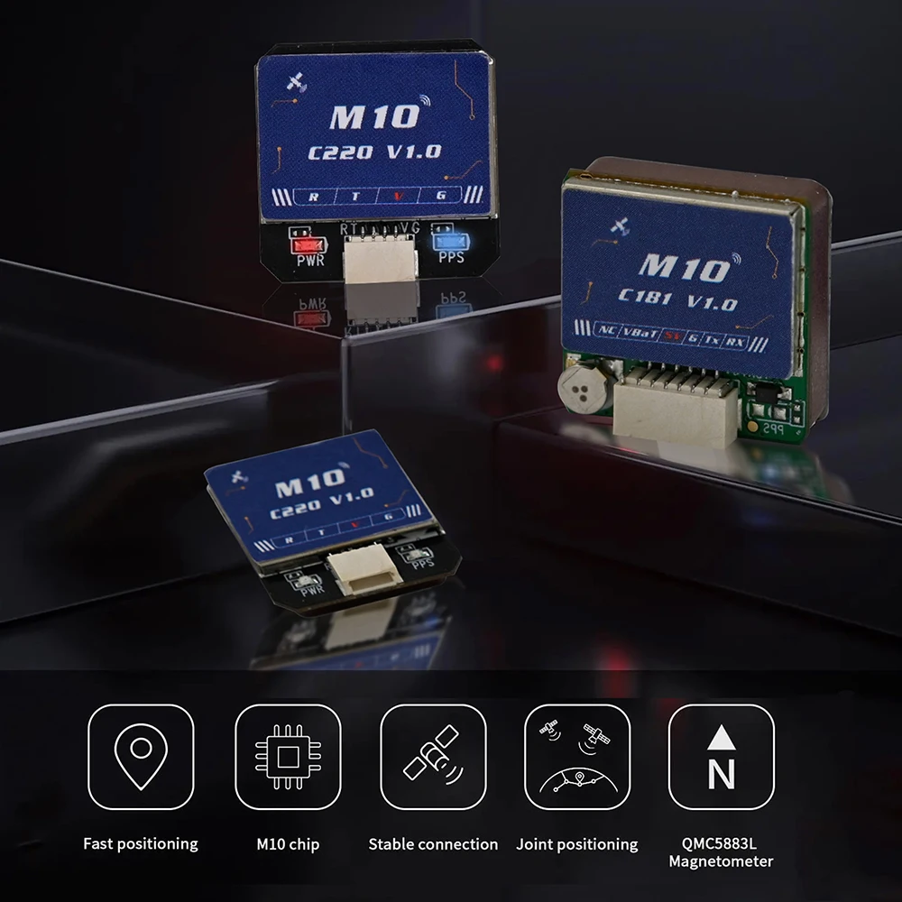 Moduł GPS HPXGRC M-10 5883 z k – Drone Beacon Light recenzja i cena
